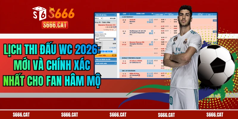 Lịch Thi Đấu WC 2026: Mới Và Chính Xác Nhất Cho Fan Hâm Mộ