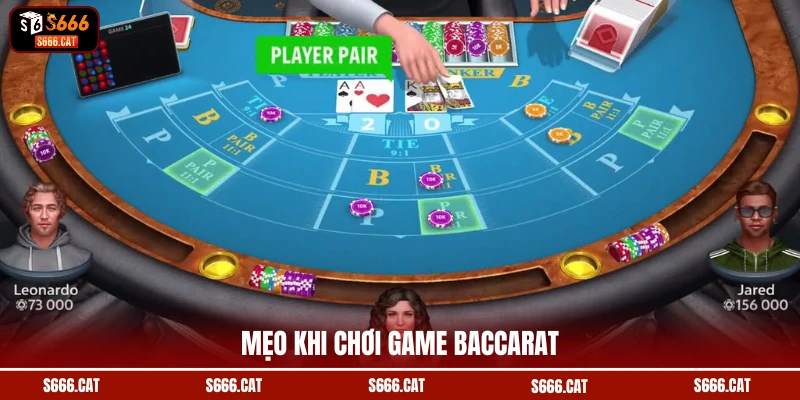 Mẹo khi chơi game baccarat